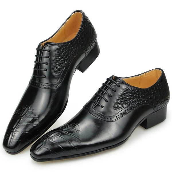 Shoes Handmade Black Genuine Leather